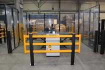 pedestrian barrier 1171 x 110 x 110 mm | FS-FU series A-Safe