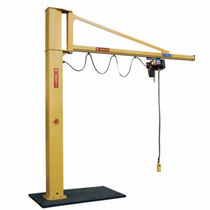 pillar slewing jib crane (overbraced) 125 - 2 000 kg, max. 8 m | GBA/GBP series DONATI SOLLEVAMENTI