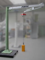 pillar slewing jib crane with articulated arm SKK PURTEC Engineering