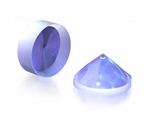 plano-convex axicon conical lens  Altechna