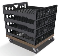 plastic dolly HBB Rehrig Pacific Company