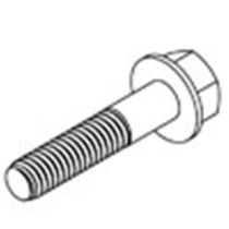 plastic hexagonal washer head screw  MICRO PLASTICS