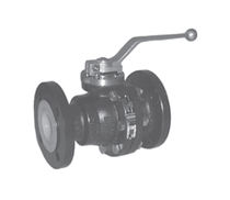 plastic lined trunnion ball valve DN 25 - 100, max. 16 bar SAMSON