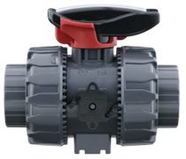 plastic manual ball valve DN 10 - 50, max. 16 bar | VKD-PVC-U series FIP - Formatura Iniezione Polimeri