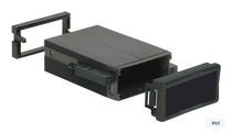 plastic panel mount enclosure for instrumentation max. 36 x 72 x 100 mm | 36.72 XT series Italtronic srl
