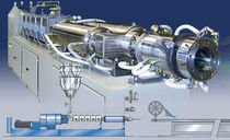 plastic profile extrusion line XPE/XPP Aixfotec GmbH