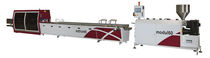 plastic profile extrusion line max. 20 m/min | ETL series extrunet GmbH