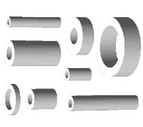 plastic spacer  Syskomp EMiCO