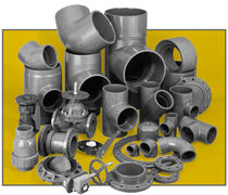 plastic tee fitting DN 20 - 500, PN 10 Raccord Plast srl