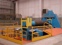 plate bending machine with 3 drive rollers and variable axis 3 - 300 mm | PCO Parmigiani Macchine sas