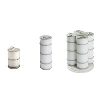 pleated filter cartridge for liquid 1.6 - 10 m&sup2; | L-TECH SIEBEC