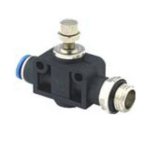 pneumatic flow control valve 1/8" - 1/2" | SLx, NSxx series Ningbo Pneumission Pneumatic Inc