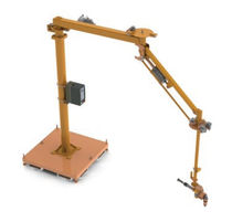 pneumatic manipulator with gripping tool 5 - 226 kg, 305 - 1 219 mm | ReactionArm&reg; Positech