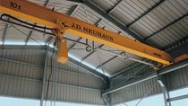 pneumatic overhead traveling crane max. 60 t J.D. Neuhaus