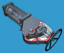 pneumatic rotary valve actuator 800 - 90 000 Nm Centork