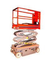 pneumatic scissor lift max. 227 kg, max. 6.4 m | 1532A Man & Material Lift Engineering