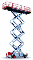 pneumatic scissor lift max. 907 kg, max. 17.1 m | 5092A Man & Material Lift Engineering