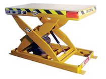 pneumatic scissor lift table 2 000 - 4 000 lb, 12'' - 24'' | AL series ECOA Industrial Products