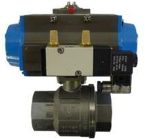 pneumatically actuated ball valve 900 psi Tekleen