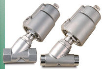 pneumatically actuated stainless steel globe valve ECX, EAX series Farbo