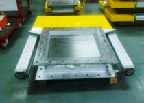 pneumatically operated knife gate valve for bulk products SG series Anval Valves