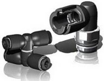 polymer push-in fitting for compressed air 0 - 16 bar | EASY series Sistem Pneumatica S.r.l.