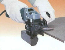 portable plate beveler 15&deg; - 45&deg;, max. 4 x 4 mm | AMB 307 GECAM