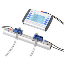 portable ultrasonic flow-meter for liquids deltawaveC-P systec Controls