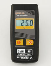 precision portable digital thermometer -199.9 - 199.9 &deg;C | GMH 175 GHM-Messtechnik