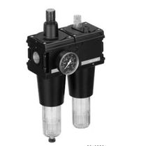 pressure regulator with built-in gauge max. 12 500 l/min | NL6 series Bosch Rexroth - Pneumatics
