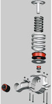 primary suspension spring for train  Contitech Luftfedersysteme