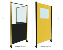 protection panel max. 30 x 30 mm, 1.2 mm Satech Safety Technology spa