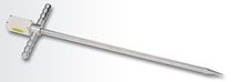Pt100 temperature probe for compost 100 &deg;C, 4 - 20 mA, 1.0 m | MF420-5T-100-LC J. DITTRICH
