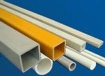 pultruded GRP composite profile (glass fiber reinforced plastics)  Fibrolux