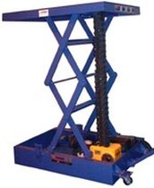 push-pull chain lift table 2 000 - 8 000 lb, 24'' - 60'' | Serapid series Autoquip
