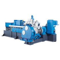 PVC compounding extrusion line Kombiplast Coperion