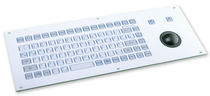 rack-mount industrial keyboard with trackball 0.6 mm, 3 N, IP65 | KF15000 INDUKEY