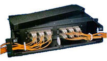 rack mounted fiber optic distribution panel  TE Connectivity  Fiber Optics
