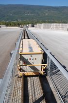 rail-guided automatic vehicle  Quadra Concrete