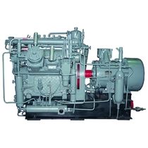 reciprocating natural gas compressor (stationary) 2 m3/min, max. 20 MPa | 6GSh  Ural Compressor Plant, JSC