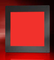 red LED backlight unit 100x100 mm LLUB PHLOX