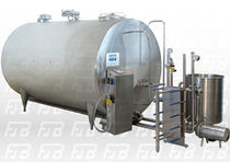refrigerated stainless steel storage tank for milk 5 000 l | AAAC1   FDB S.r.l.