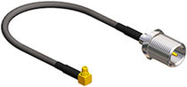 RF coaxial electric cable assembly  GradConn