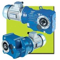 right angle bevel gear reducer 0.12 - 22 kW SNT