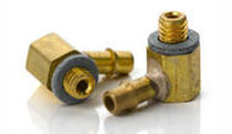 right angle compressed air quick-release coupling &oslash; 0.078" - 0.170" | S90Fxx series New Way Air Bearings