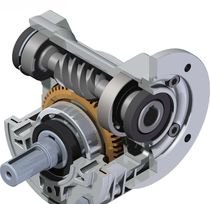 right angle worm gear reducer 030 &divide; 110 HYDROMEC