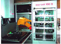 robotic EDM machine exo-cell 100/8 EXERON