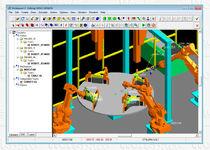 robotic process design and simulation software Workspace LT&trade; Flow Software Technologies