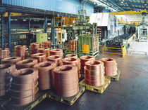 roller hearth furnace for copper alloy tube and bar stock HICON&reg; EBNER