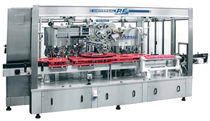 rotary automatic labeler (hot-melt glue, cold glue, pressure sensitive) max. 32 000 p/h | ROTAXA P.E. LABELLERS